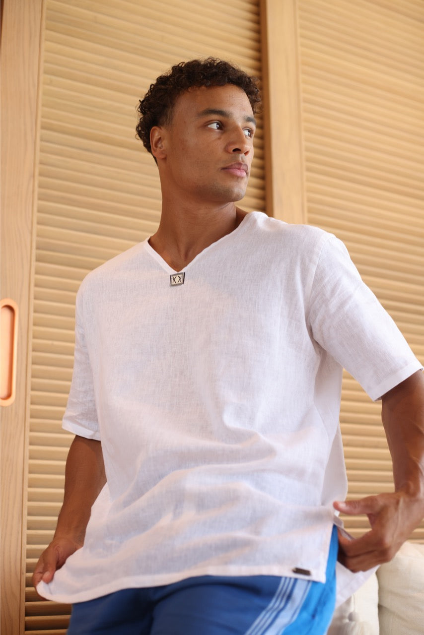 Tribal Shirt - White