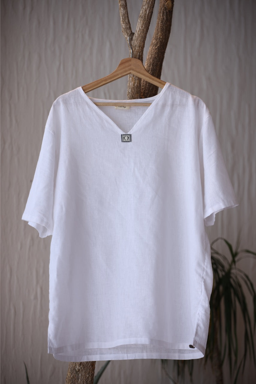 Tribal Shirt - White