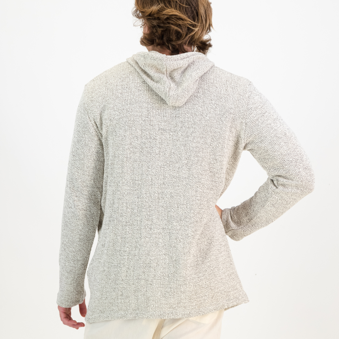 Men's Coastal Knitted Pocket Hoodie