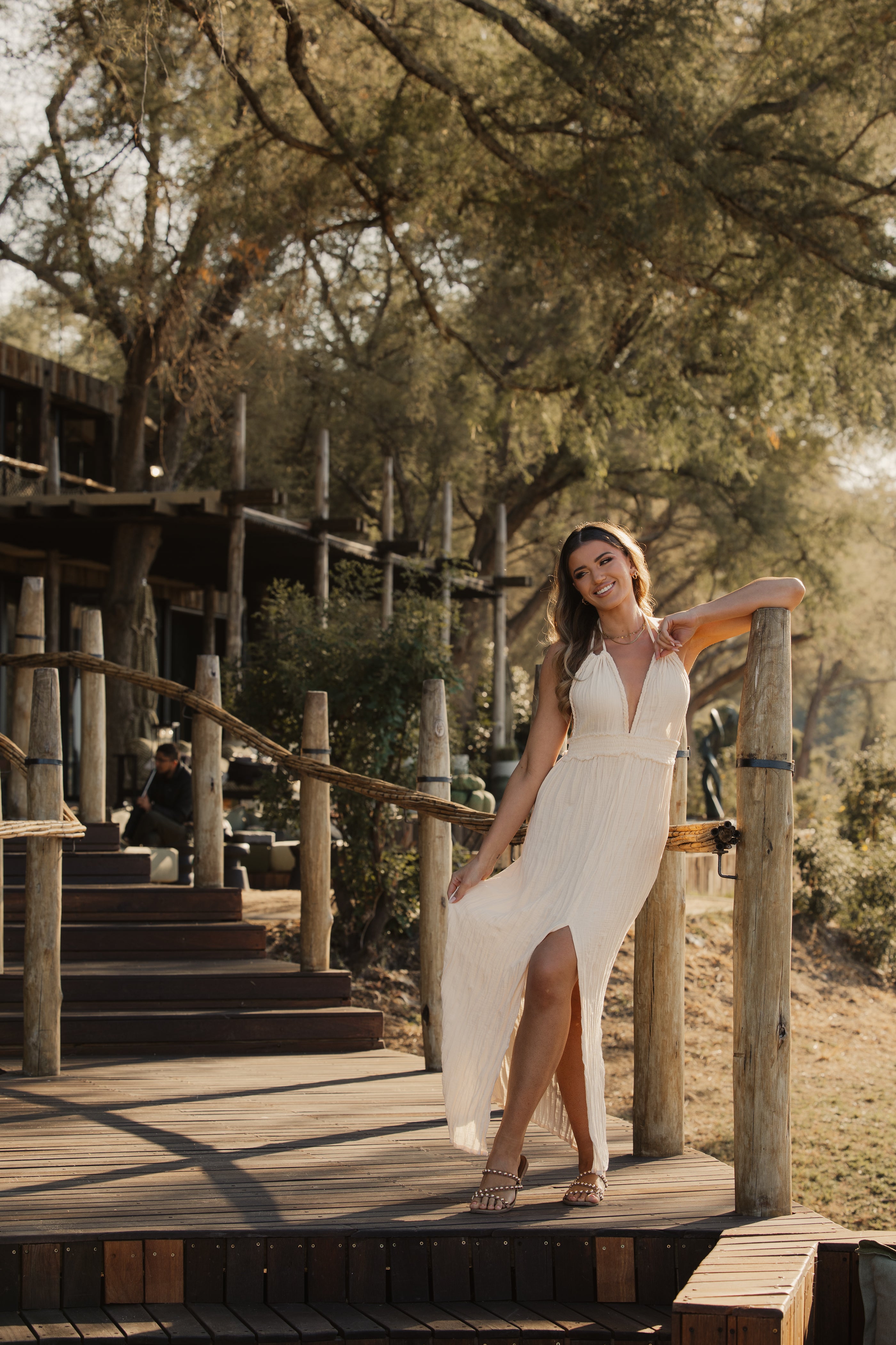 Summer Dress - Cream