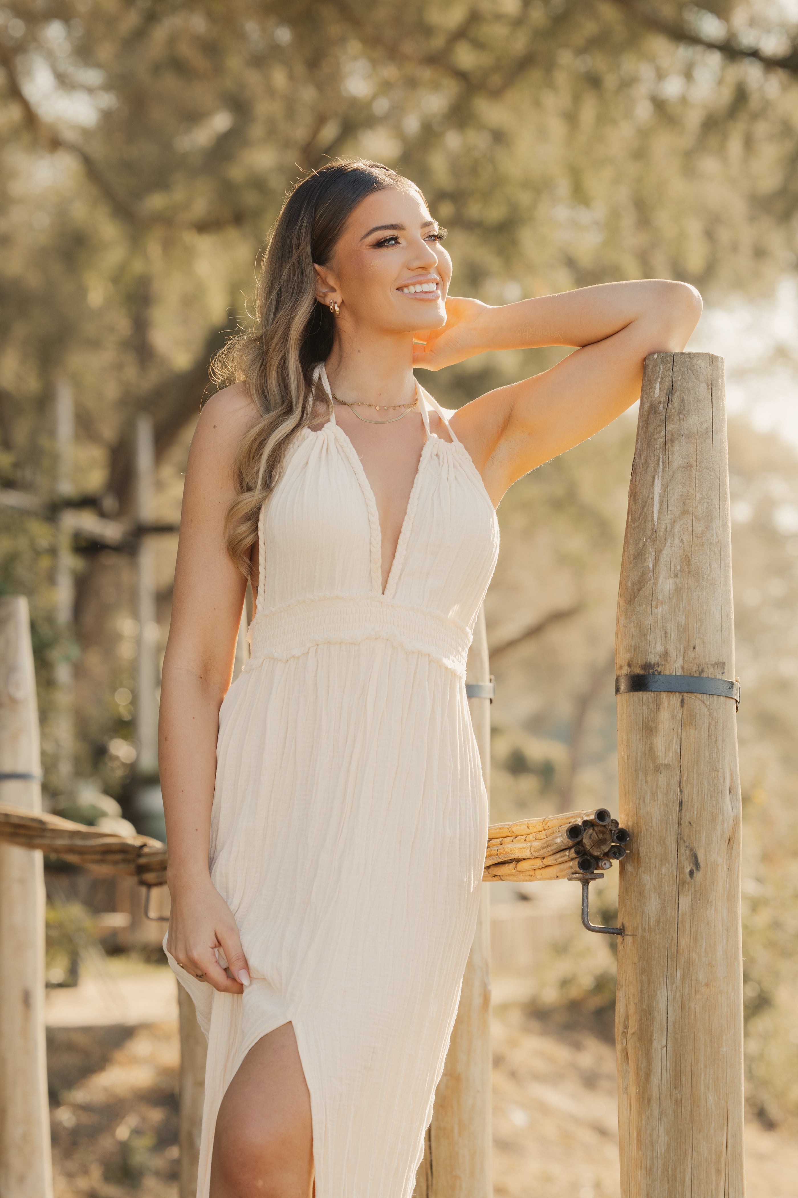 Summer Dress - Cream