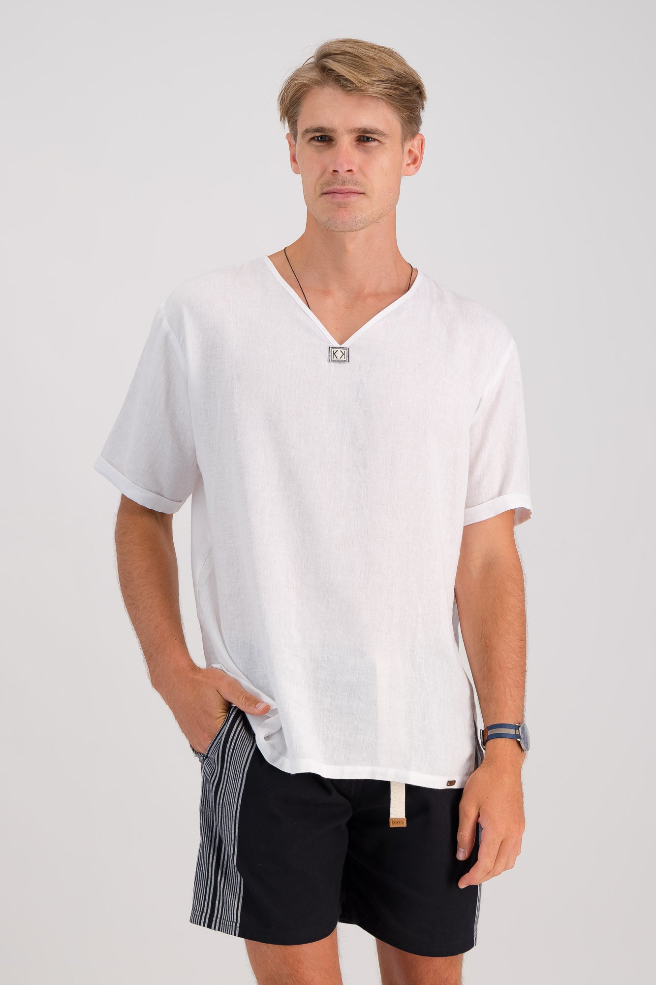 Tribal Shirt - White