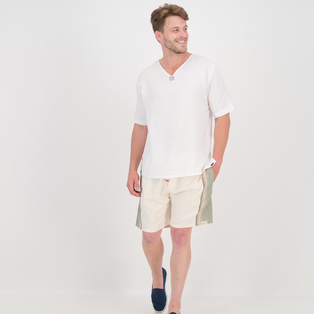 Relaxed fit - Olive & Cream