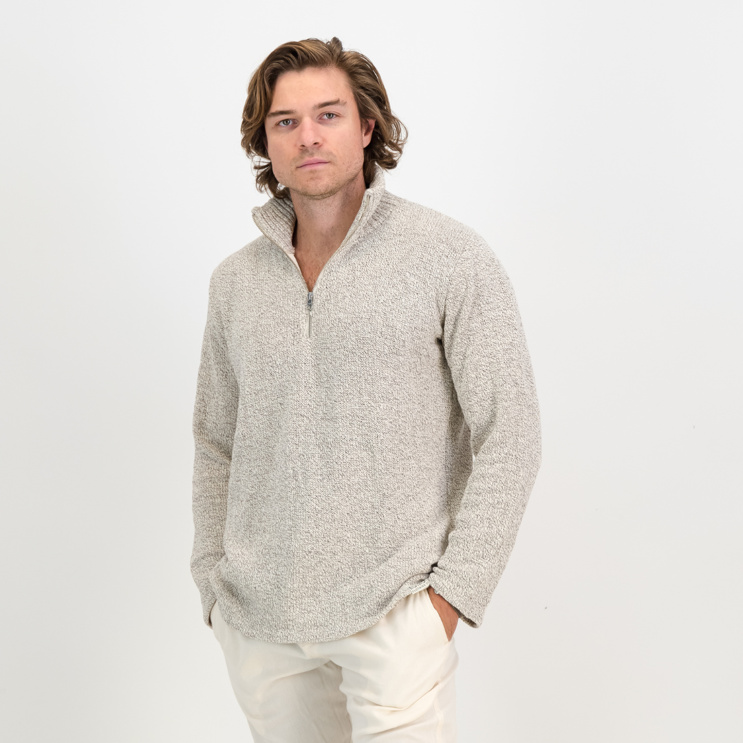 The Men's Coastal Quarter-Zip Pullover