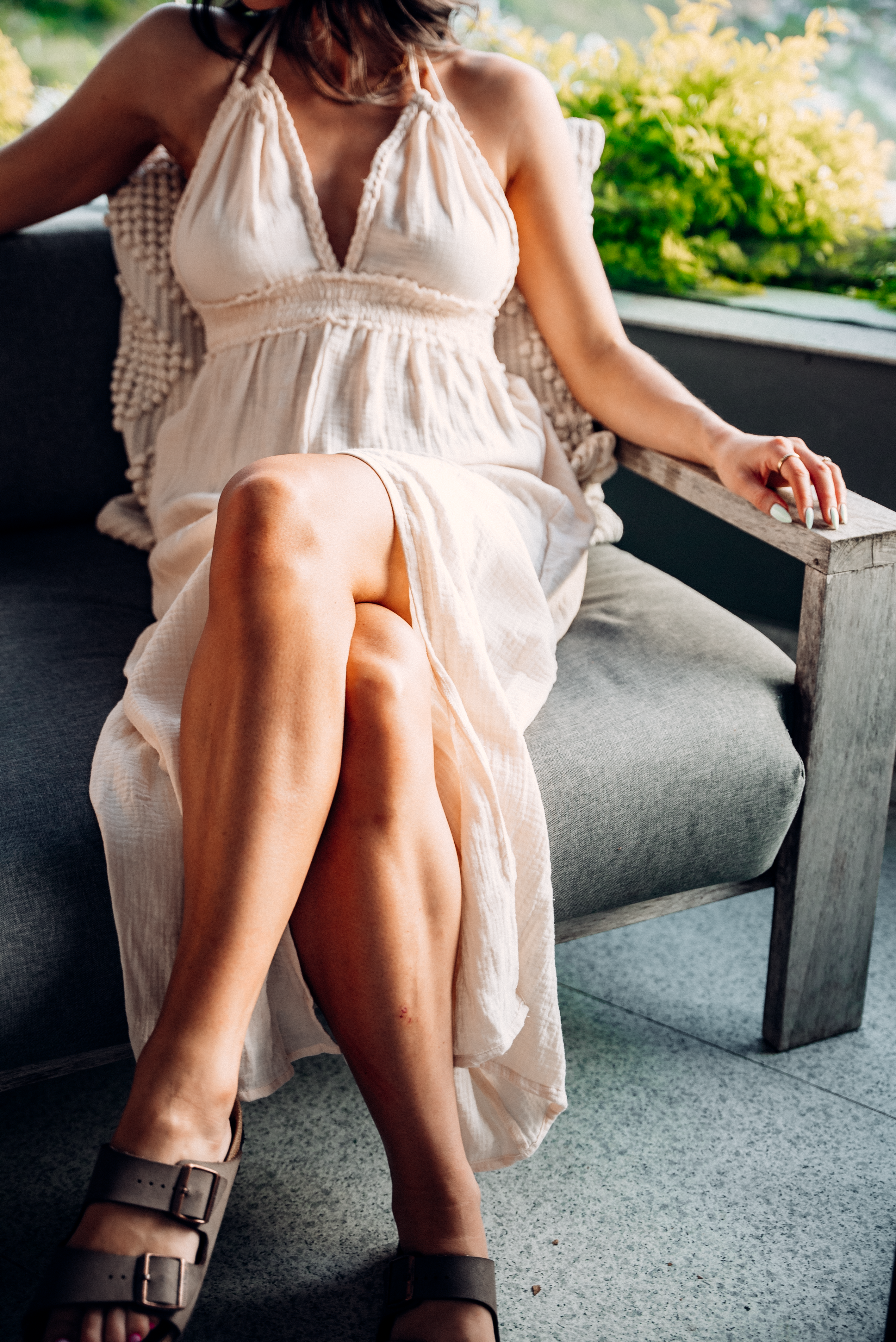 Summer Dress - Cream