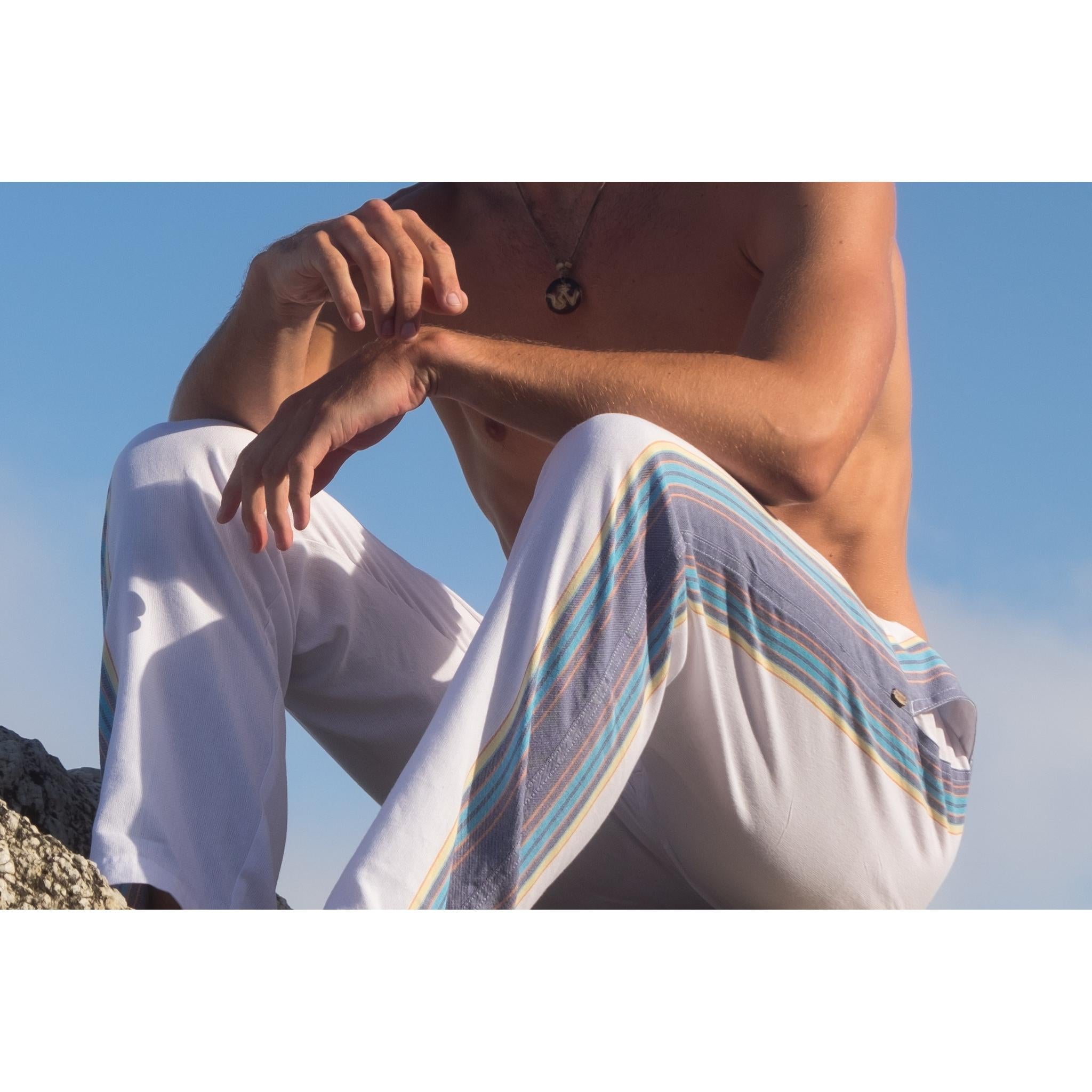 Regular  Fit Trousers - Ocean Breeze
