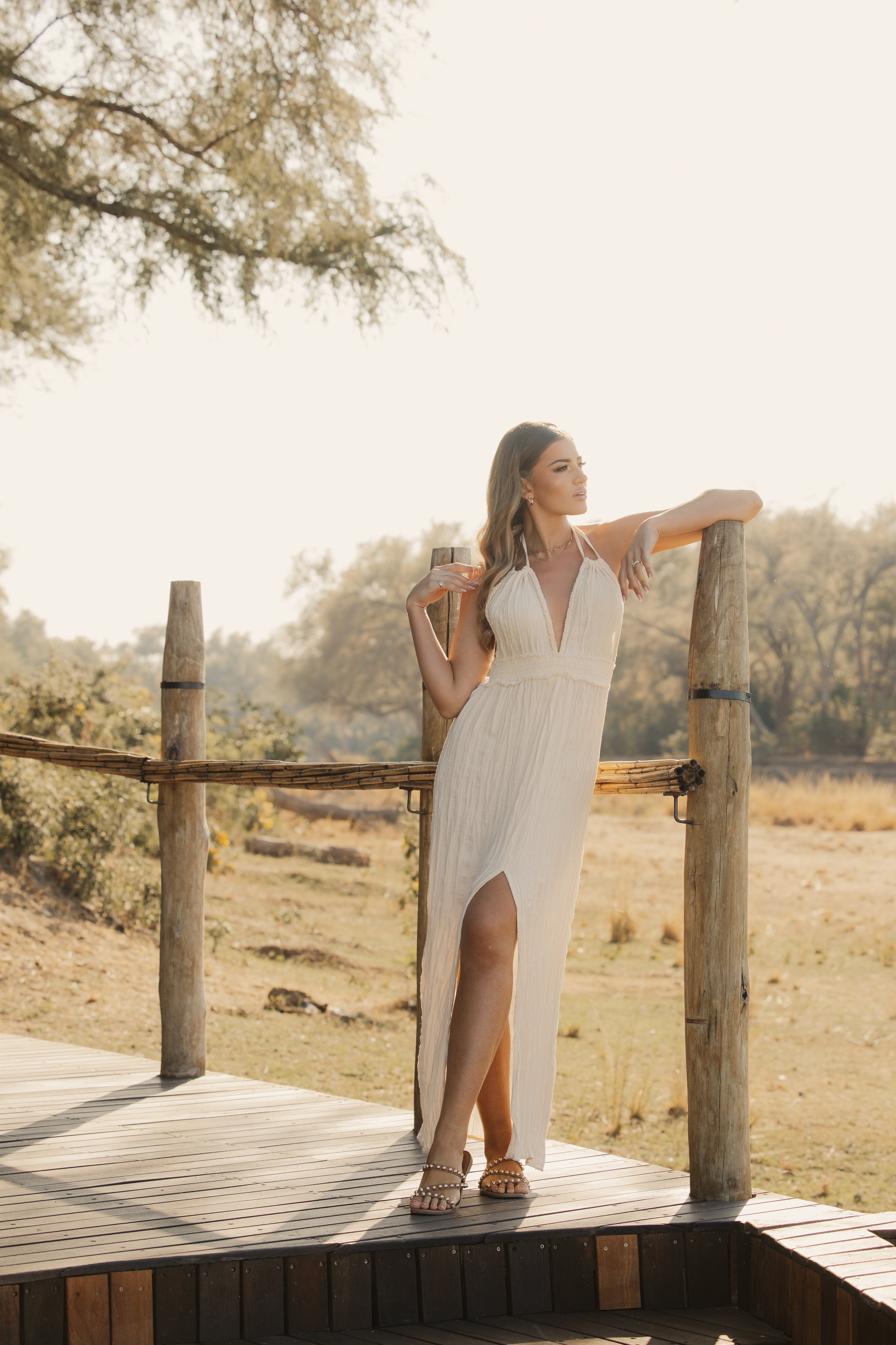 Summer Dress - Cream