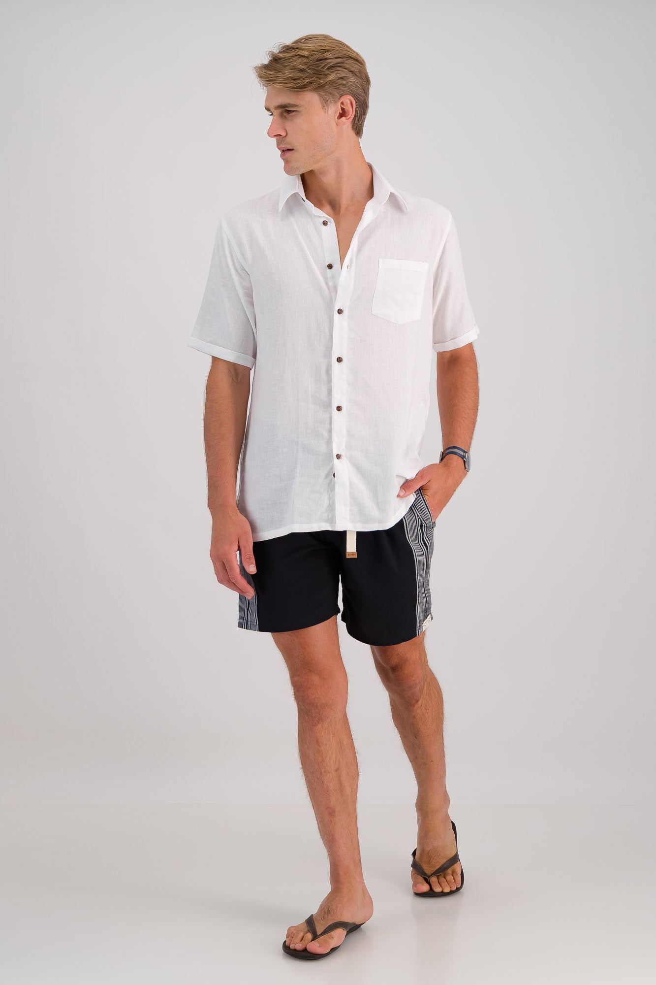 Regular Fit Shorts - Black onyx