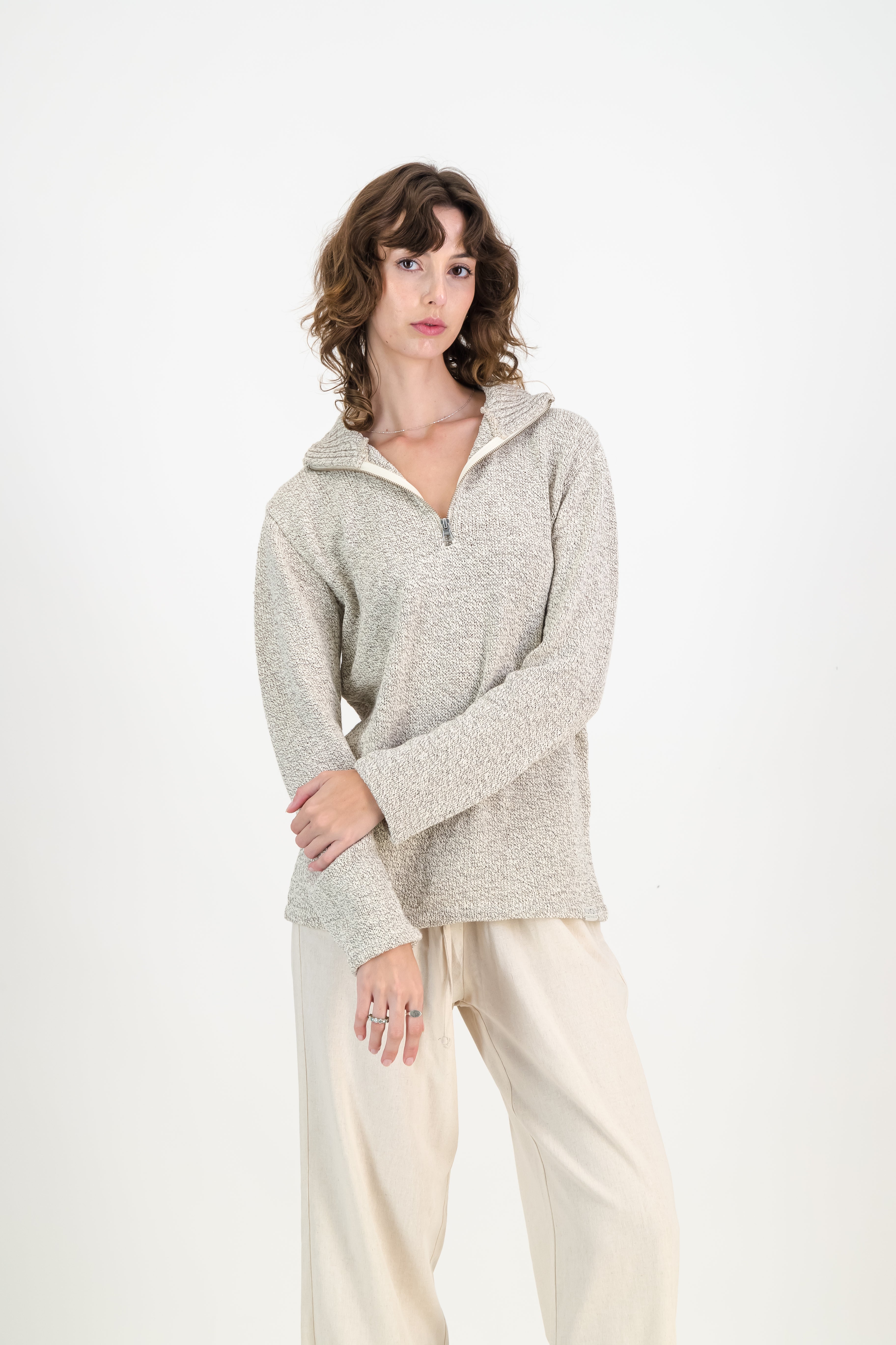 The Womens Coastal Quarter-Zip Pullover
