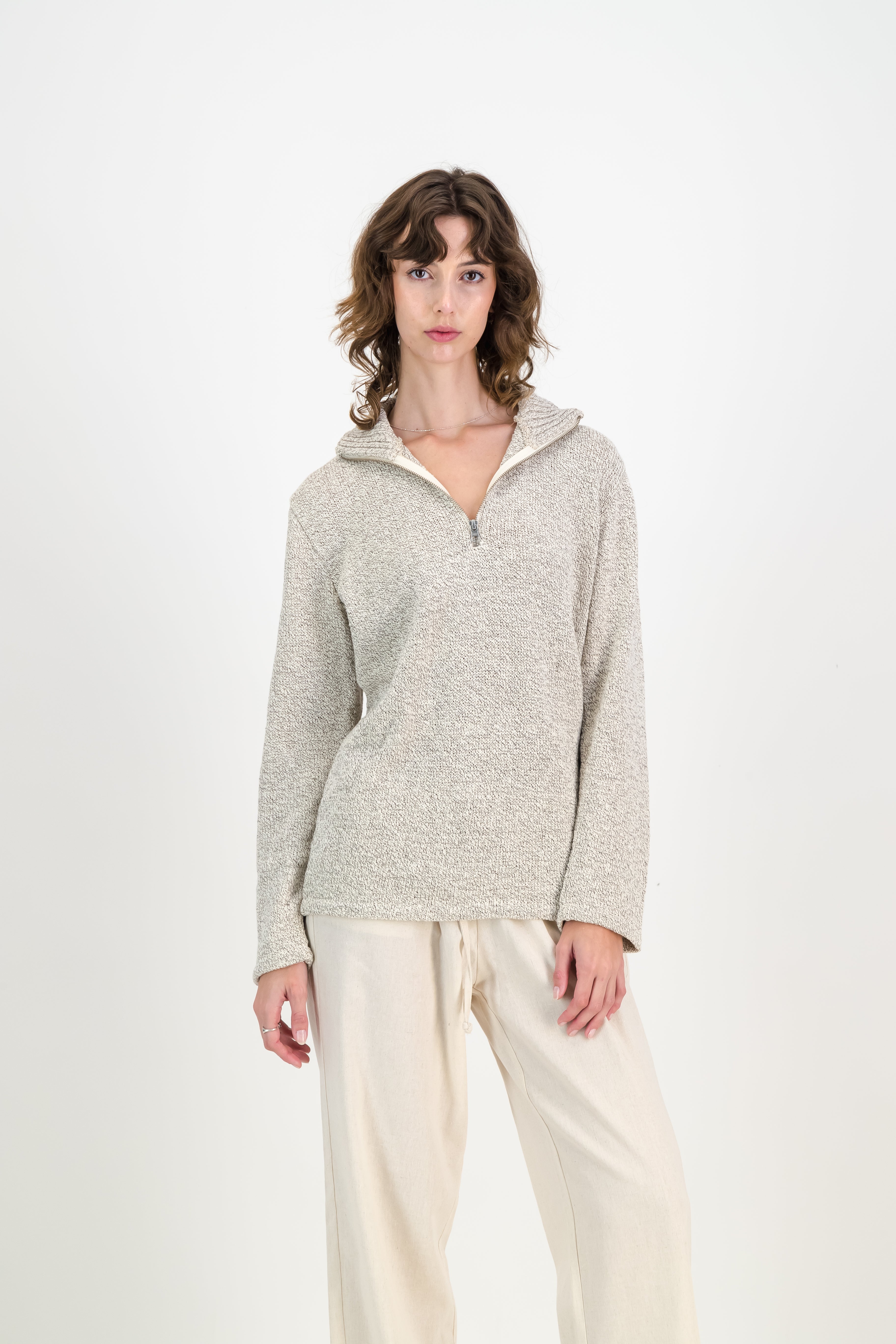 The Womens Coastal Quarter-Zip Pullover