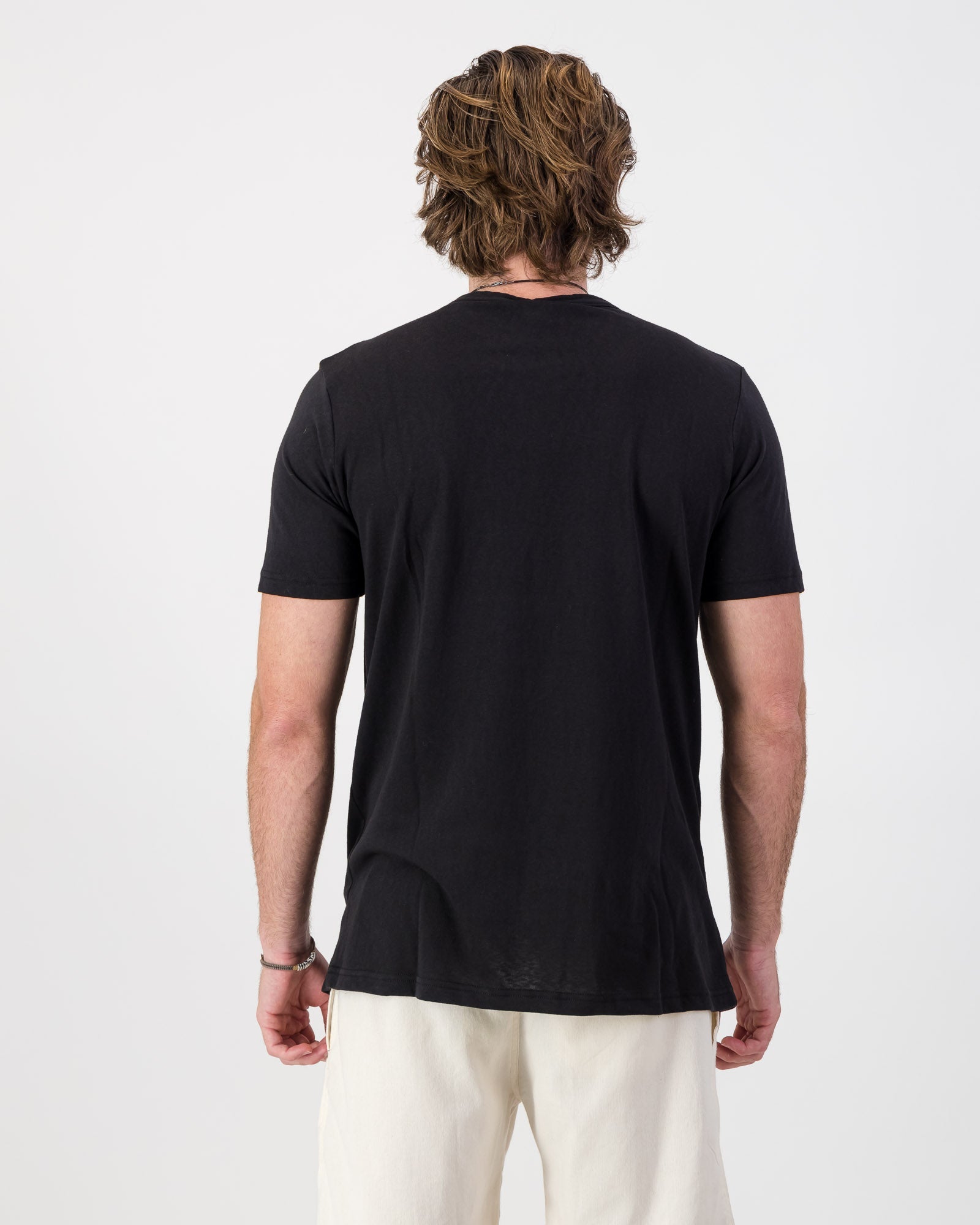 Cool Touch Cotton T-Shirt - Black