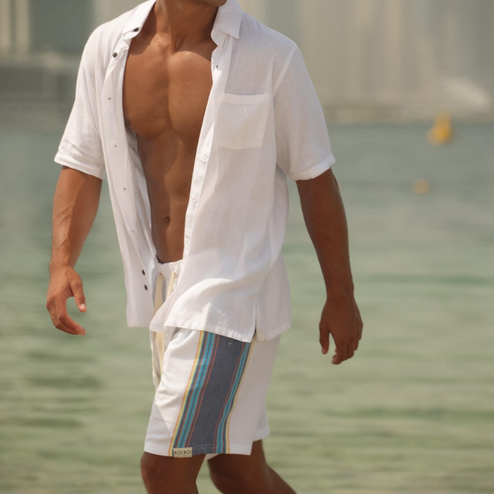 Regular Fit Shorts - Ocean Breeze